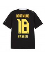 Borussia Dortmund Ethan Nwaneri #18 Venkovní Dres 2026-27 Krátký Rukáv